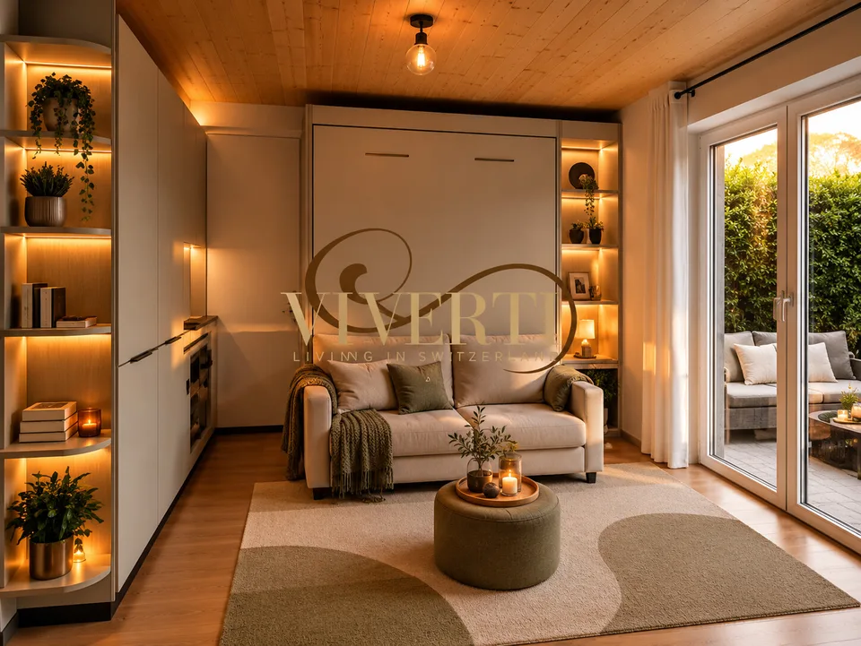 Schönes Studio mit Garten in Bellinzona – Foto 6 von 9