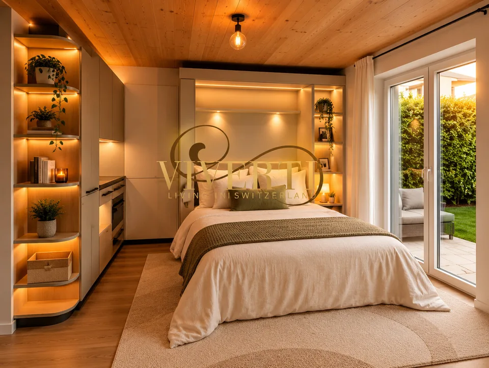 Schönes Studio mit Garten in Bellinzona – Foto 2 von 9