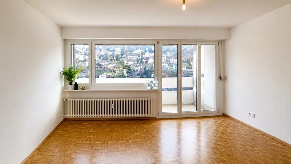 3.5-room apartment with balcony, shopping and public transport in immediate proximity – photo 4 of 8