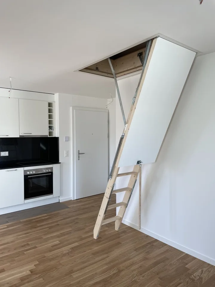 Eingerichtetes Studio in neuem Gebäude, Unterstrass, mögliche Vertragsübernahme, Paare willkommen – Foto 4 von 6