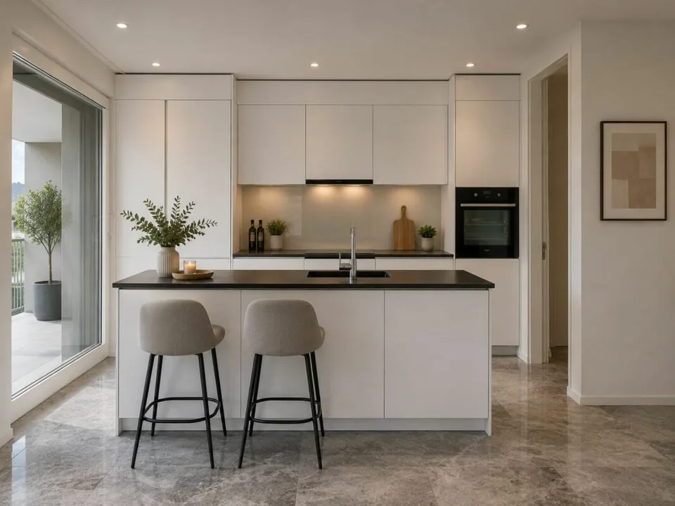 EN SOLEIL, MODERNE DANS UN EMPLACEMENT FAMILIAL!