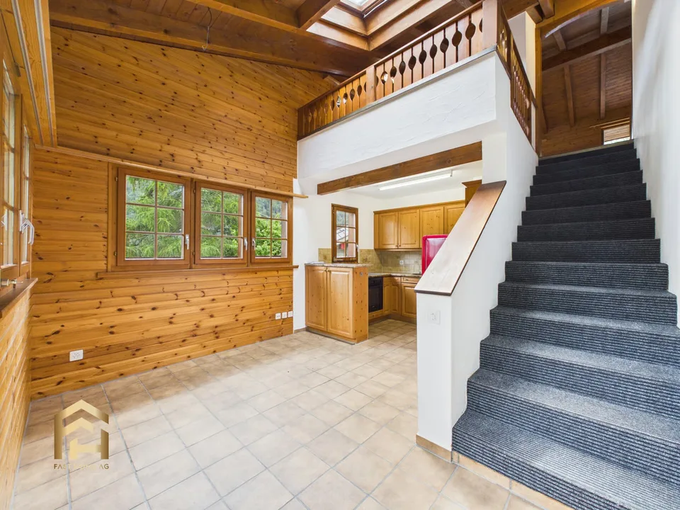 Zwei Wohnungen, ein Haus, viele Möglichkeiten charmantes Walliserhau – Foto 11 von 26