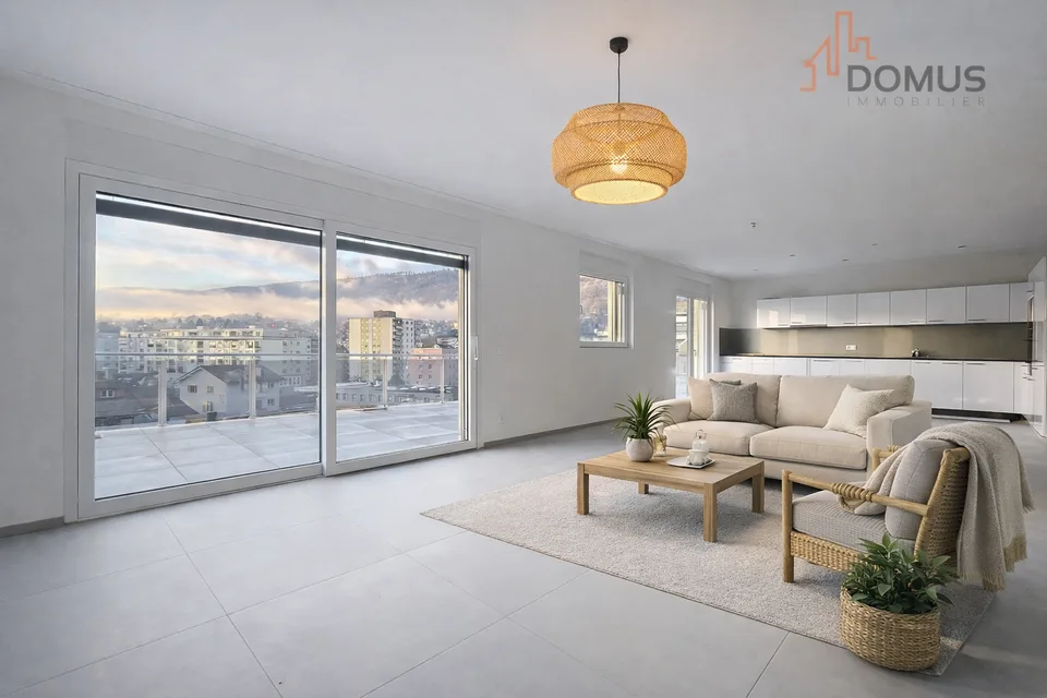 Eleganza contemporanea e terrazza panoramica a Delémont – foto 7 di 18