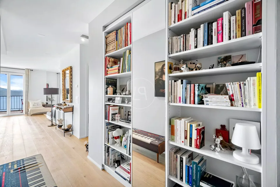 Elegante 4,5-Zimmer-Wohnung mit Panoramablick auf den Genfersee in Puidoux – Foto 7 von 39