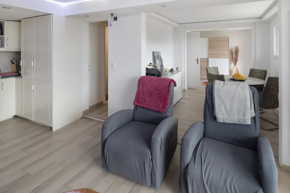 Chalet à Lens avec des vues imprenables sur la vallée
