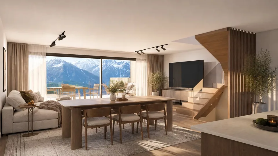 Moderne angrenzende Villa - 4.5p 10 Minuten von Sion – Foto 2 von 15