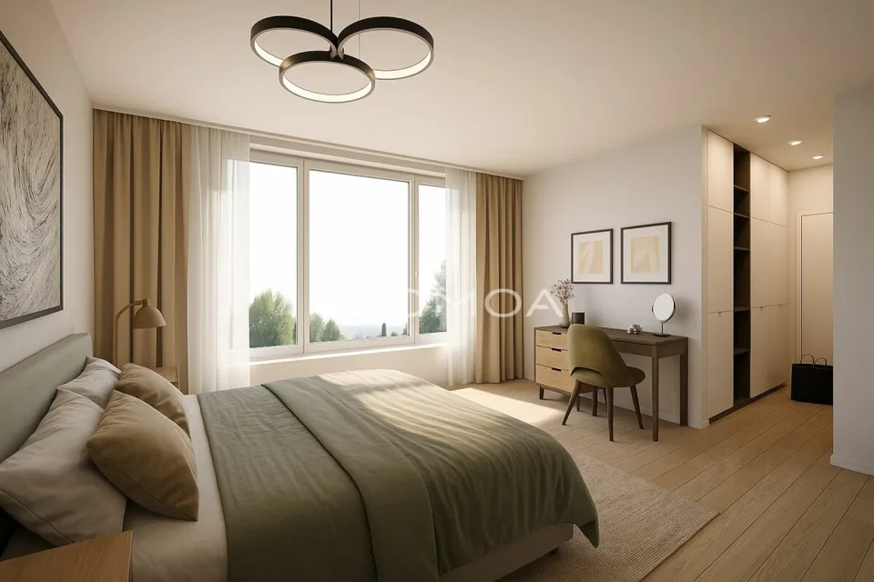 Ultima villa con giardino di 4,5 stanze, ambiente verde e finiture di alta gamma!