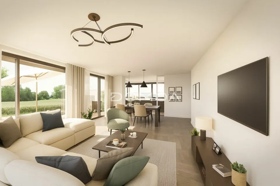 Ultima villa con giardino di 4,5 stanze, ambiente verde e finiture di alta gamma!