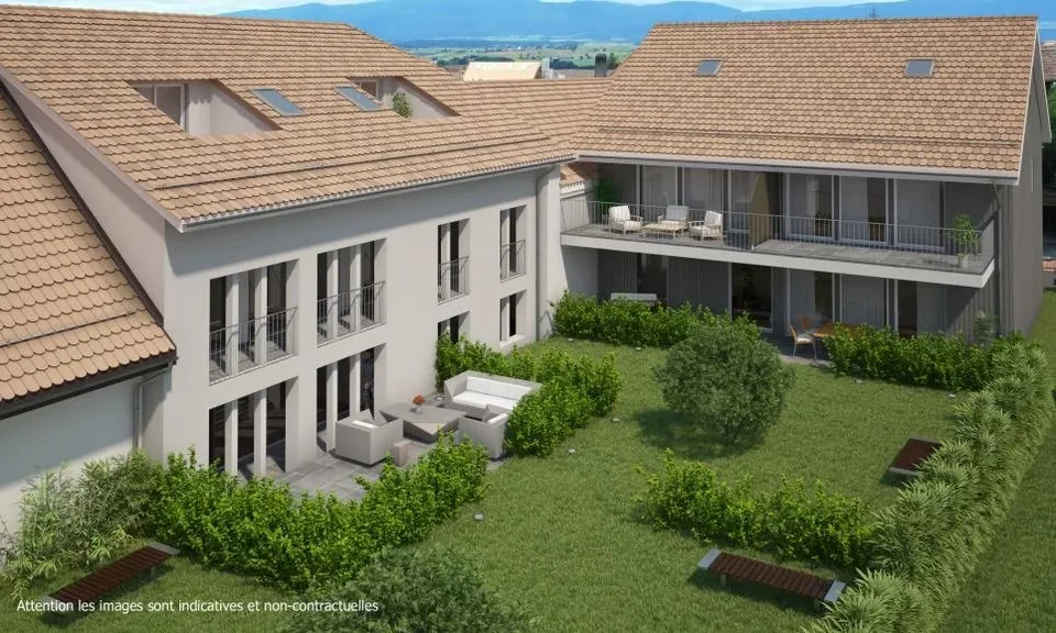 Appartement neuf au rez, de caractère, au cachet unique et singulier