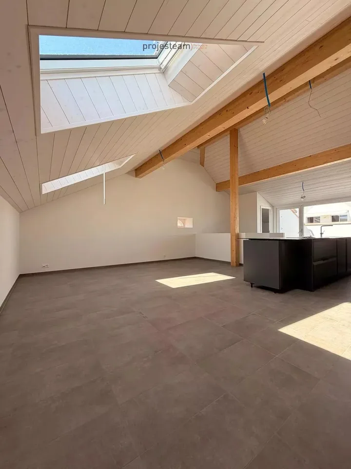 Neues Apartment - Duplex-Dachgeschoss mit Charakter und Charme, verstärkt durch doppelte Deckenhöhen
