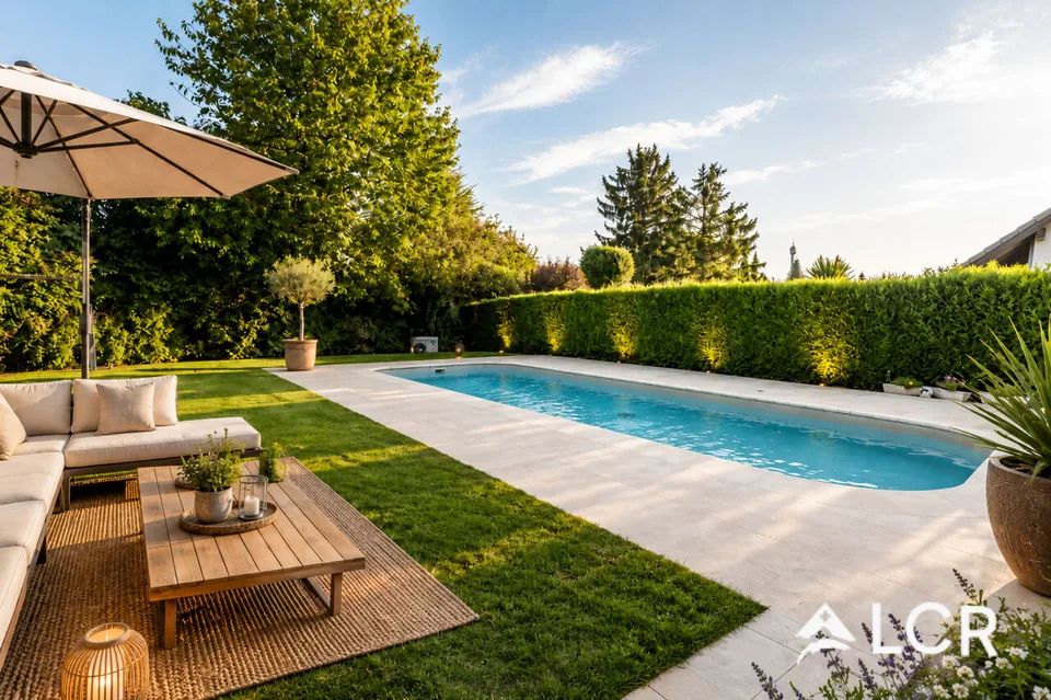 Wunderschöne Doppelhaushälfte / 4 Schlafzimmer / 3 Bäder / Garten / Pool