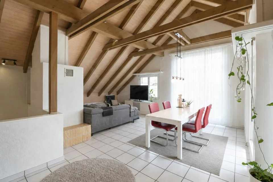 4½-Zimmer-Maisonette-Wohnung mit besonderem Wohncharakter Oberrohrd...