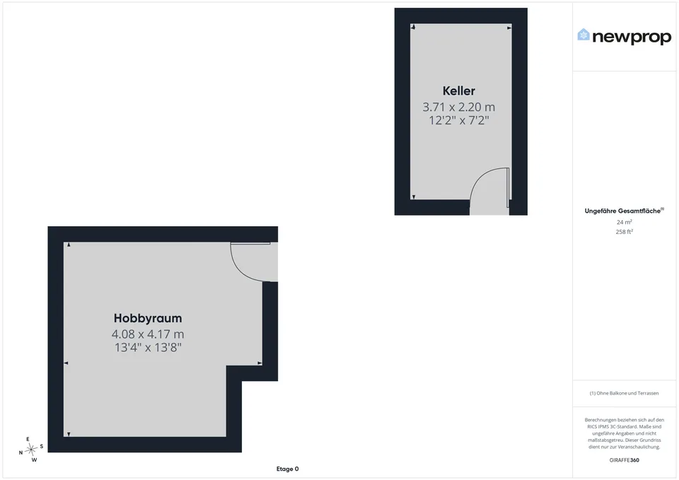 Attraktive Wohnung mit 2 Balkonen in einem begehrten Wohnquartier – Foto 13 von 13