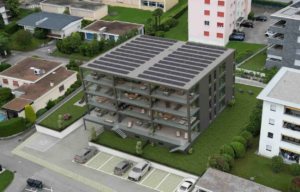 Nuovo appartamento con grande giardino in zona comoda e tranquilla