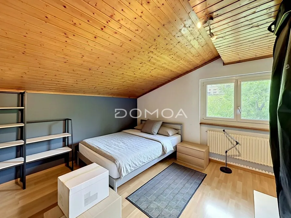 Appartement 4,5 pièces dans les combles avec balcon