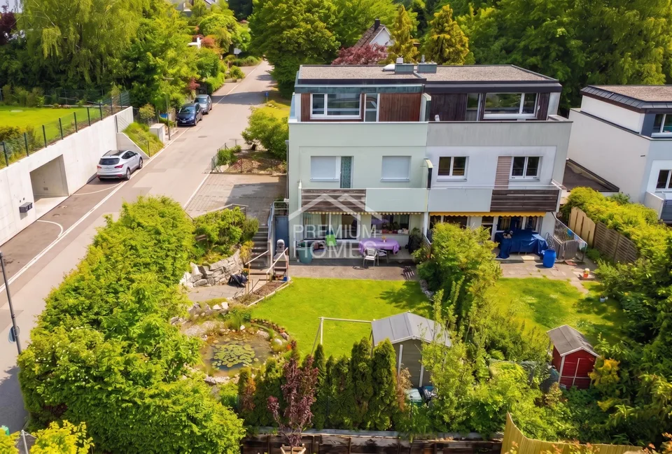Modern Family House with Dream Garden in Therwil