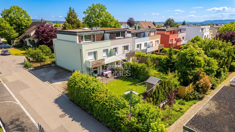 Modern Family House with Dream Garden in Therwil