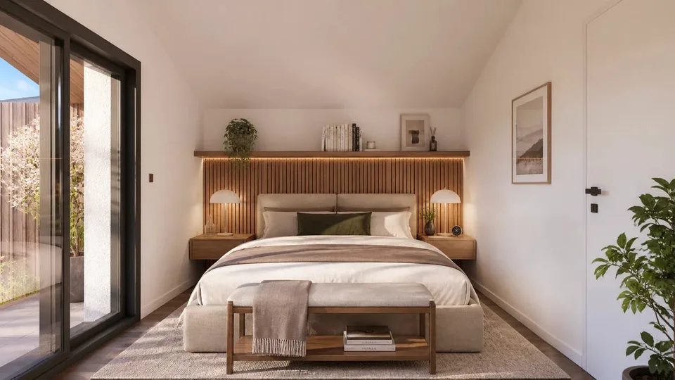 Villa 4.5 camere - Suite matrimoniale con area guardaroba, bagno privato e balcone privato – foto 3 di 15