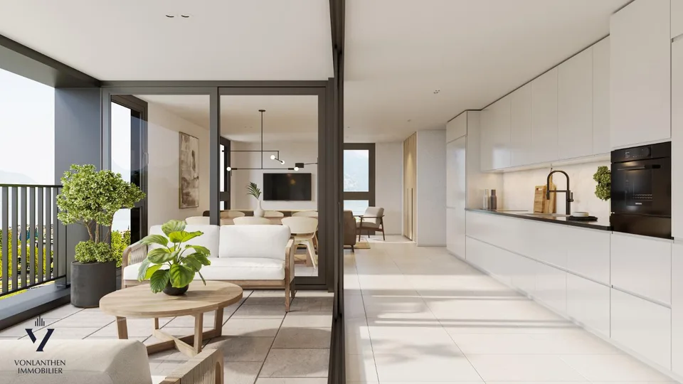 Lot 10 - A modern duplex in the heart of Payerne - 3.5 rooms Balcony/Loggia 17.3m2 – photo 5 of 15