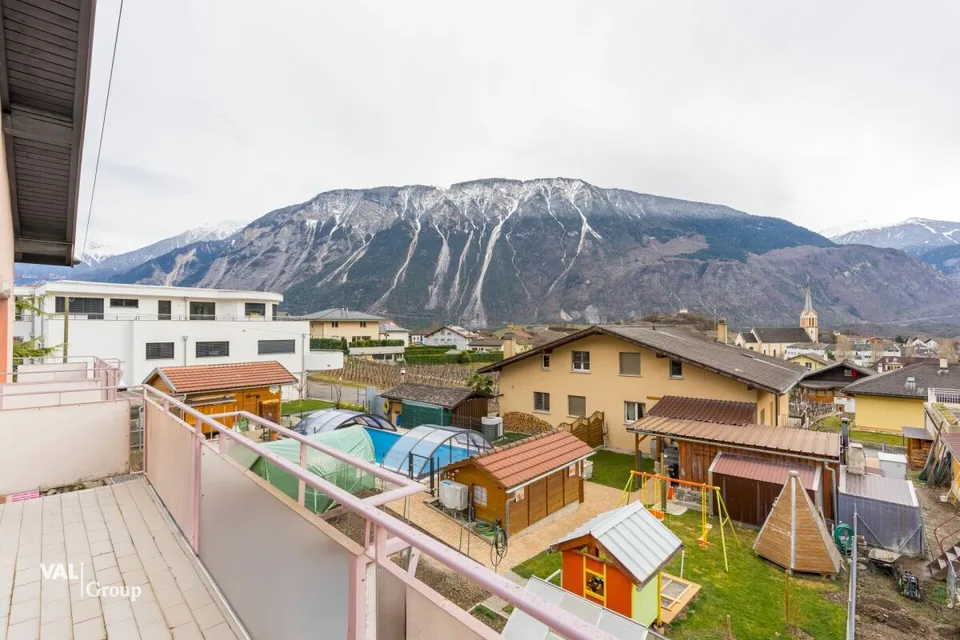 Raumwunder mit Charme - 6.5-Zimmer-Duplex im Herzen von Salgesch