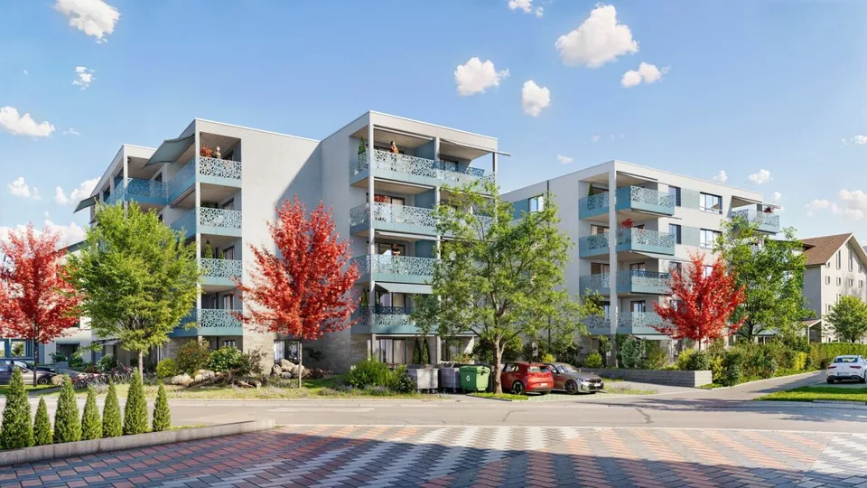 Wohnen am Altbach, exklusiver Neubau im Herzen von Kloten