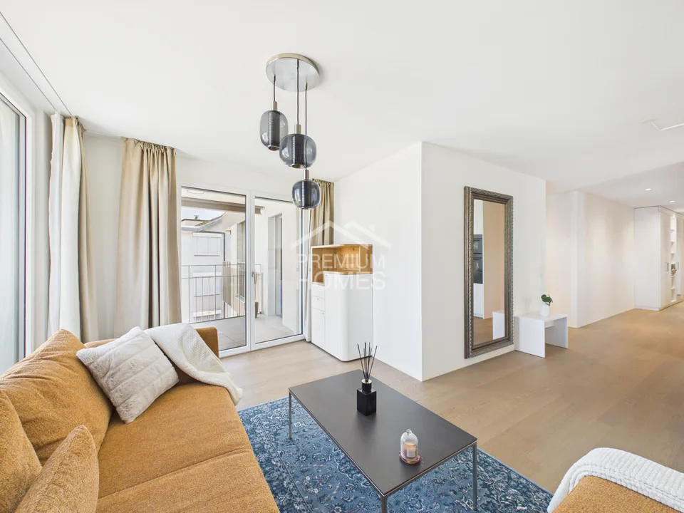 Appartement de design exclusif - Meublé de haute qualité et prêt à emménager !
