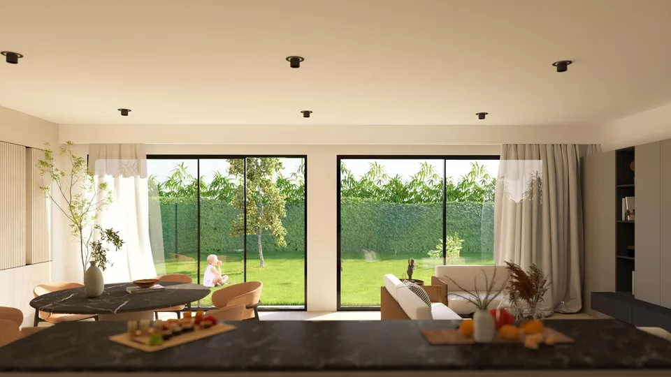 Villa jumelée neuve de 5.5 pièces avec jardin ? Chalais