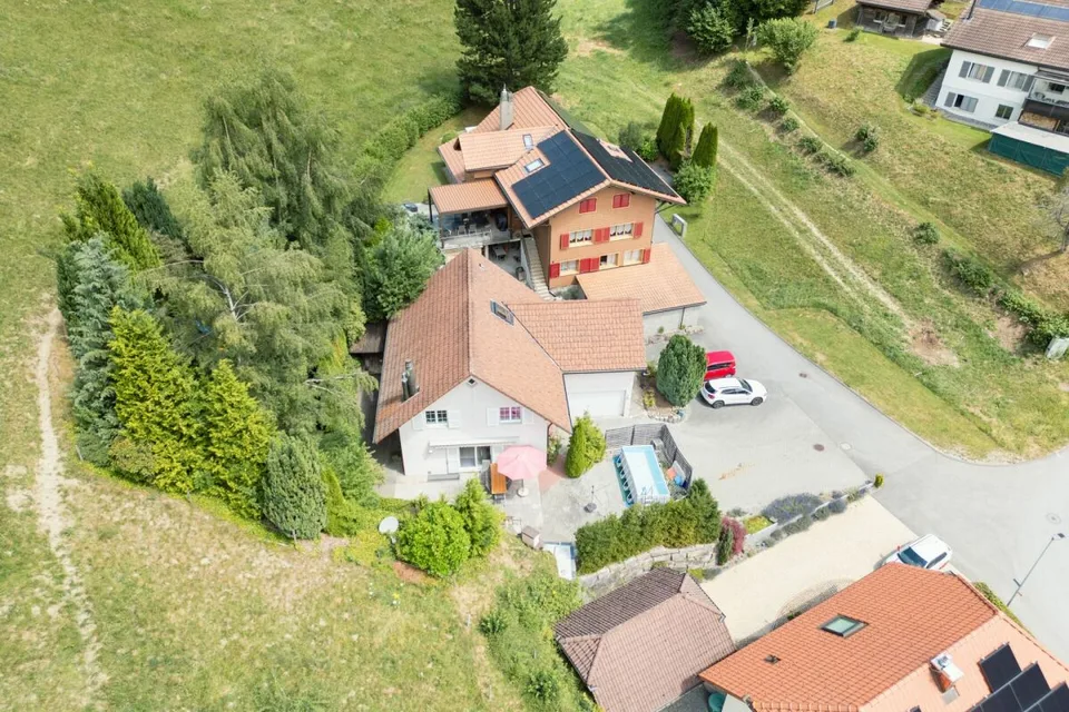 6.5 Zimmer Einfamilienhaus in Plasselb – Foto 10 von 13