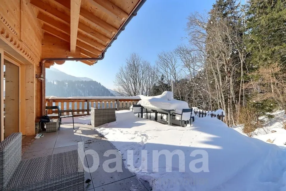 Chalet mit zwei Wohnungen