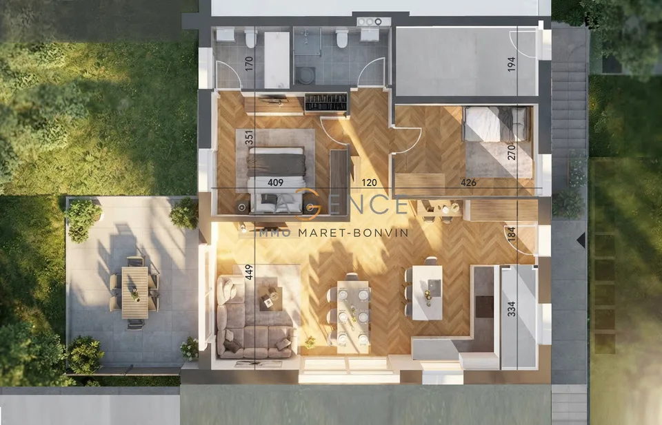 APPARTAMENTO DI 4,5 LOCALI NUOVA PROMOZIONE - IL VIGNETO DELL'ARCHE – foto 4 di 13