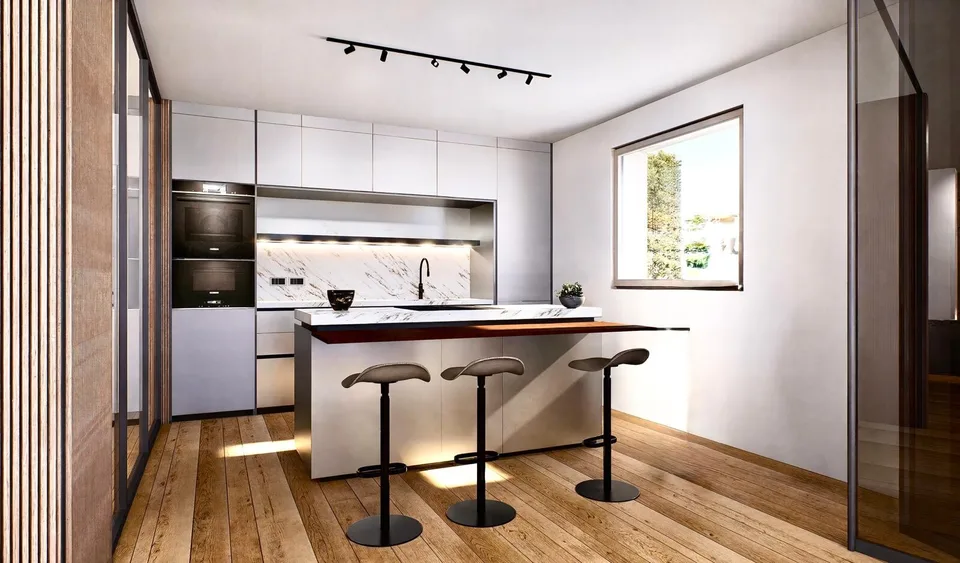 Prestigeträchtige 3.5 Zimmer mit Seeblick und Garten in Capolago – Foto 17 von 19