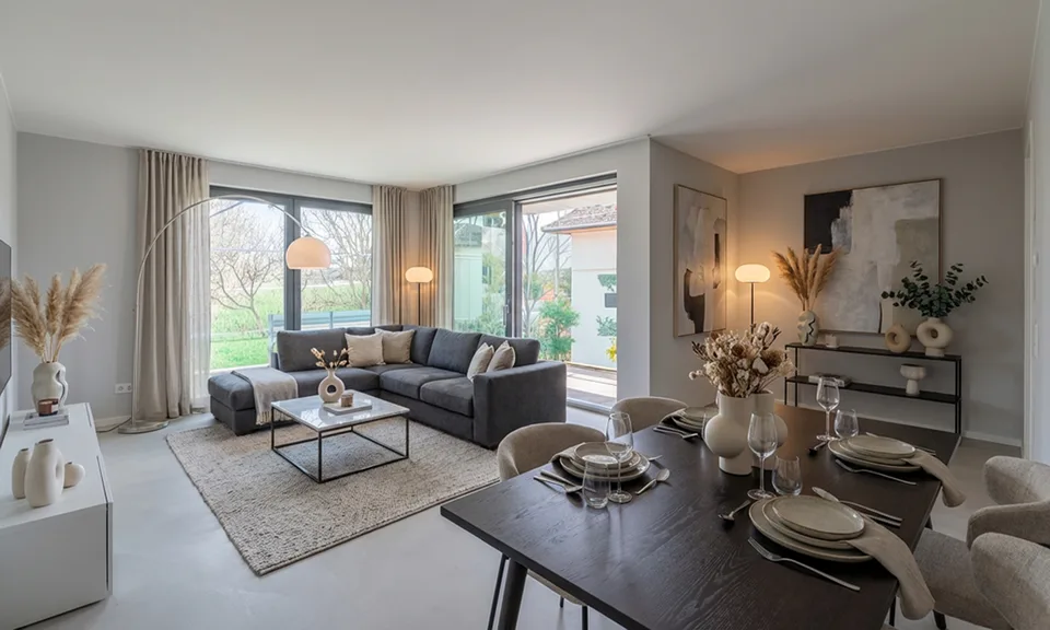 RENT TO BUY - ELEGANTE 4.5 LOCALI CON GIARDINO A LIGORNETTO