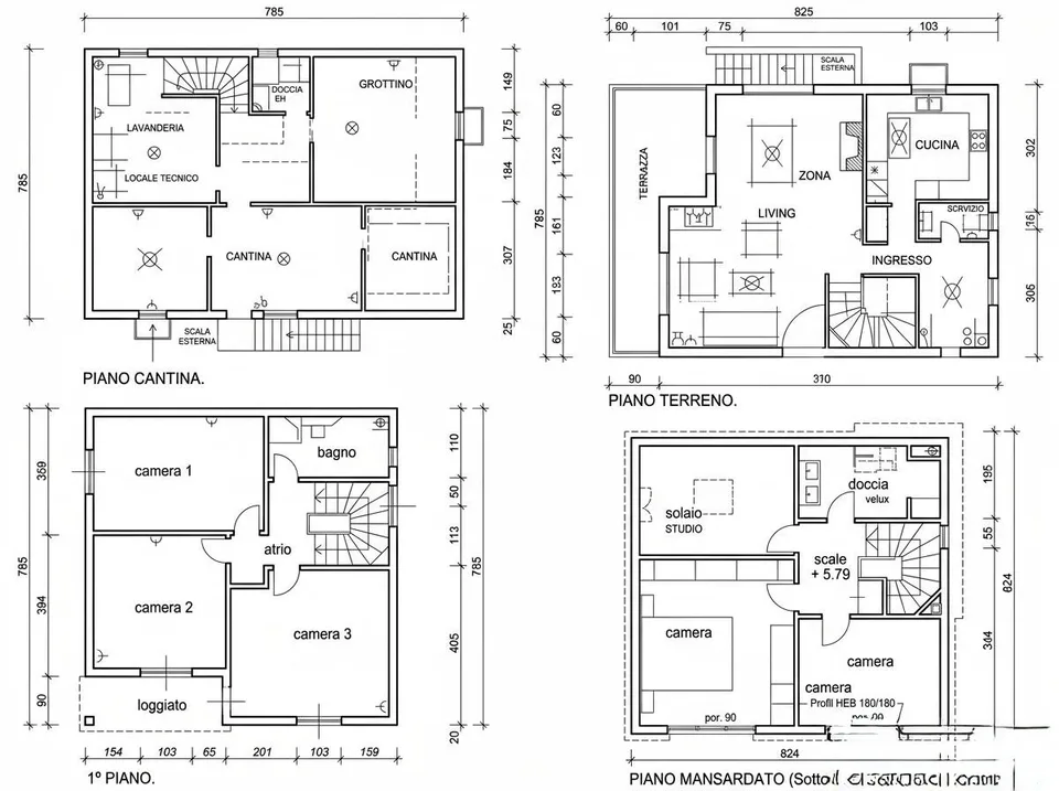 MAGNIFICA CASA DI 7.5 LOCALI CON AMPIO GIARDINO AD AGNO – foto 10 di 10
