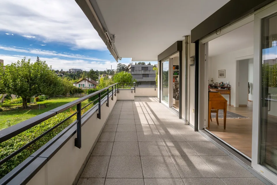Magnifique appartement en duplex avec terrasse et jardin