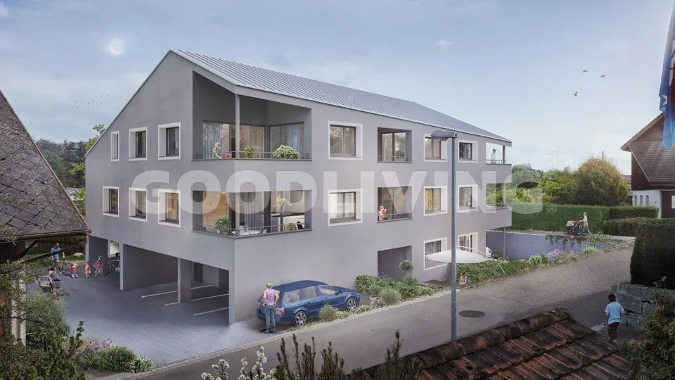 Hier erwartet Sie eine charmante Gartenwohnung
