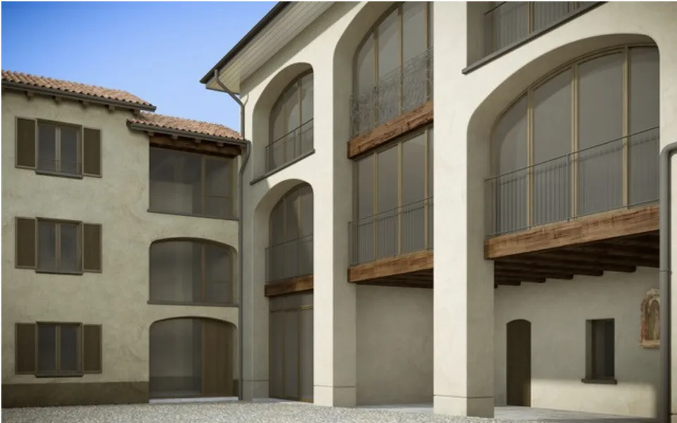 MODERNO ED AMPIO 3.5 LOCALI DI CHARME A MENDRISIO CENTRO – foto 8 di 9