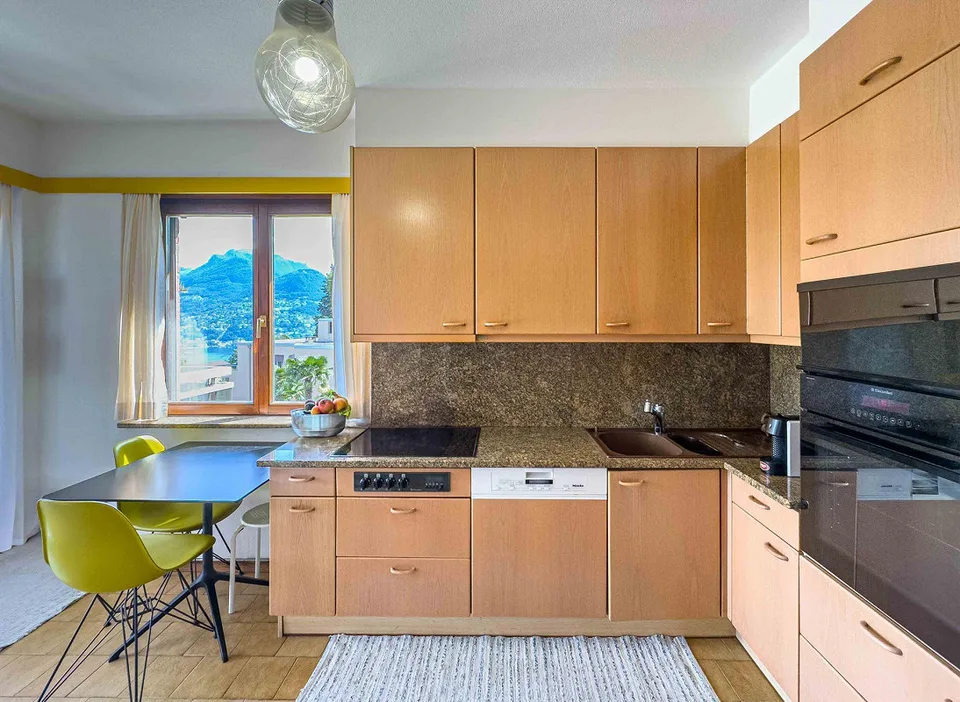 Penthouse 5 Zimmer mit Seeblick in Pazzallo