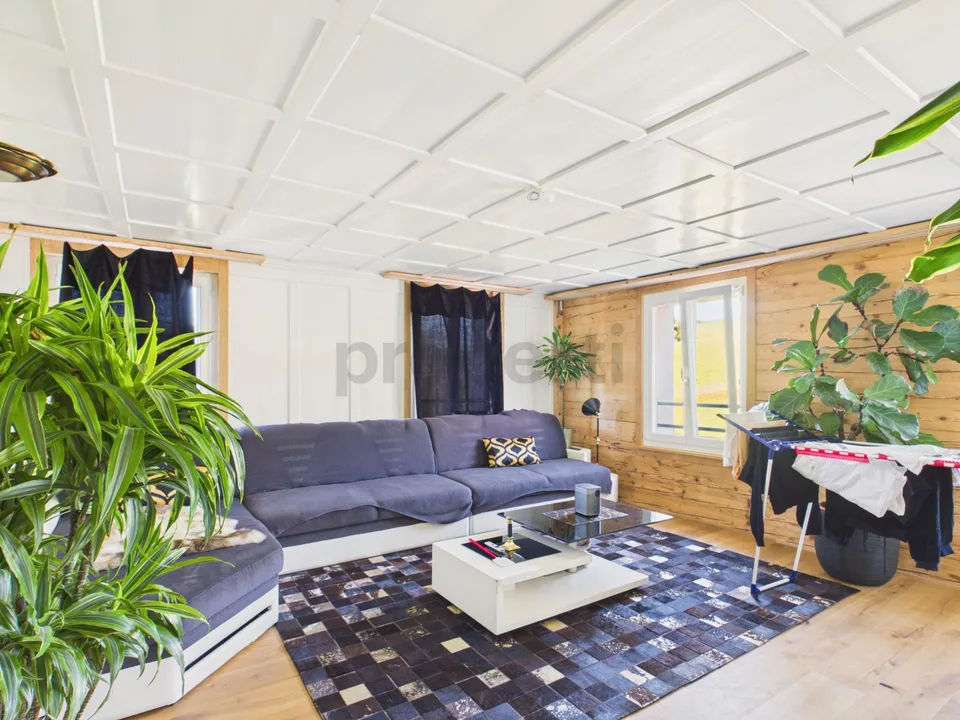 Sonniger Balkon, frisch renovierter Altbau-Charme mit Bodenheizung