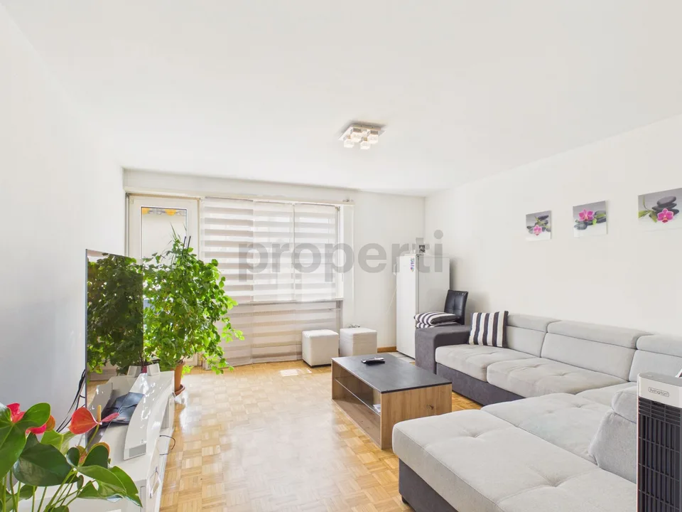 Helle und grosszügige Wohnung mit sonnigem Balkon