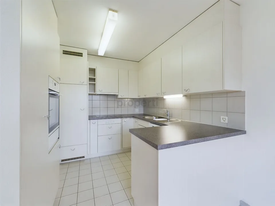 Appartamento accogliente di 4,5 stanze con area giardino e layout adatto alle famiglie