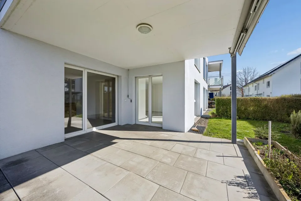 Parterre 3.5 Zimmer Gartenwohnung