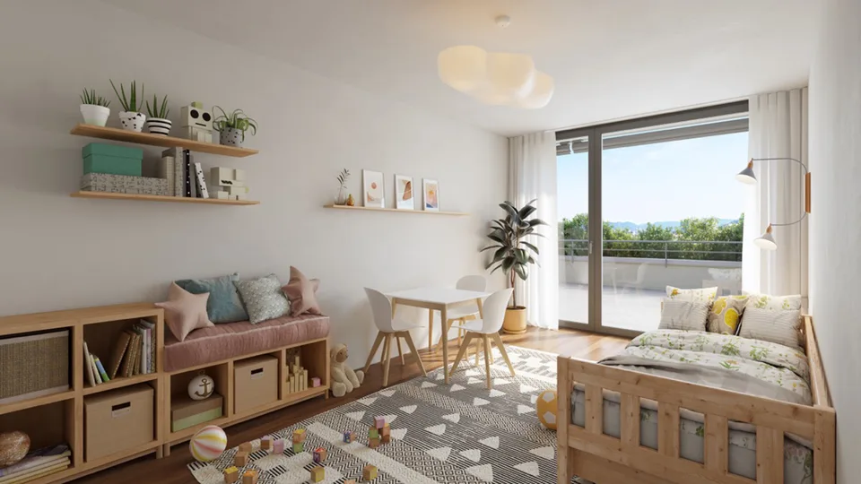 Appartamento attico esclusivo con grande terrazza e vista panoramica