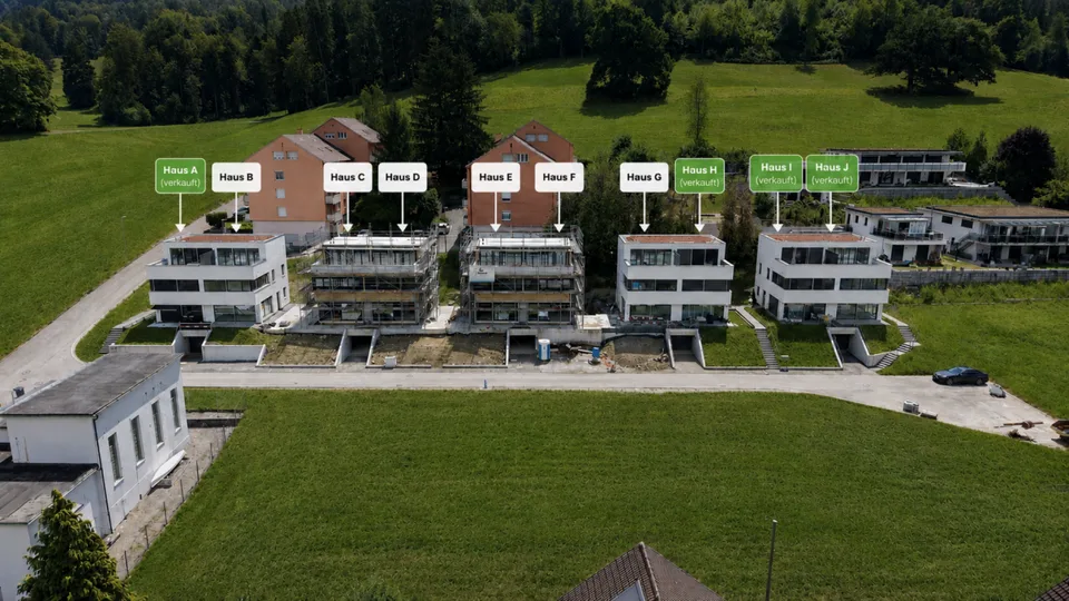 Haus G - Neubau-Doppeleinfamilienhaushälfte mit Garten &amp; Dachterrasse