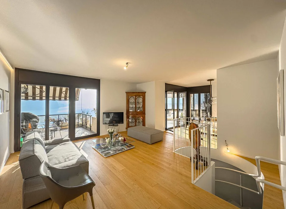 5.5 locali duplex vista lago a Castagnola
