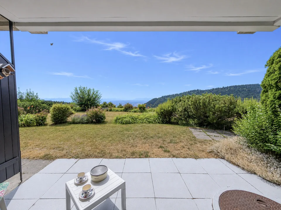 Ground floor studio with terrace Magnificent view