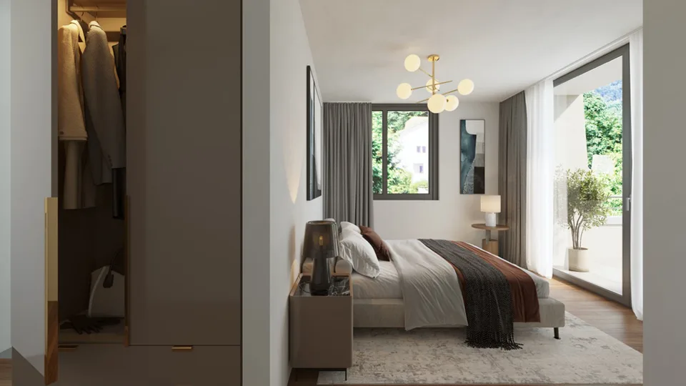 Stilvolle Terrassenwohnung mit Panorama-Weitblick