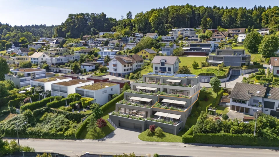 Stilvolle Terrassenwohnung mit Panorama-Weitblick