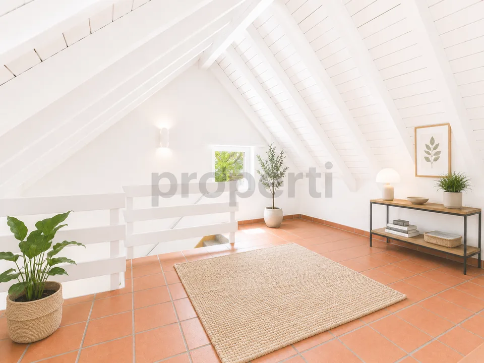 Appartement mansardé de 4,5 pièces confortable avec balcon à Beringen