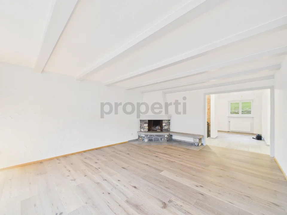 Appartement calme de 3,5 pièces pour résidence principale et secondaire, Saas im Prättigau