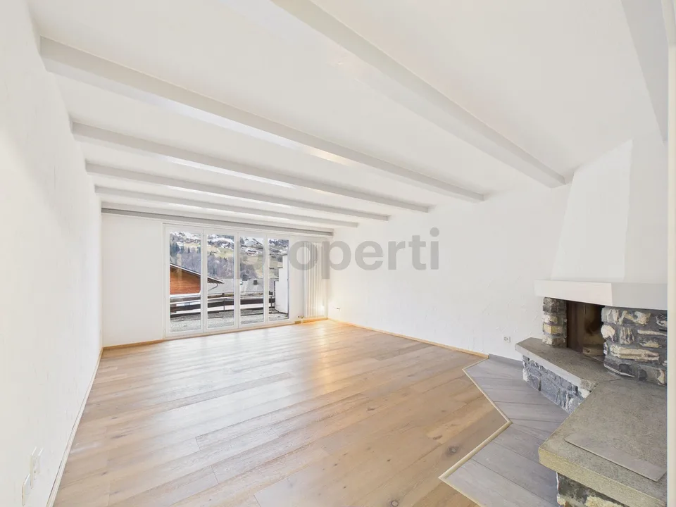 Appartement calme de 3,5 pièces pour résidence principale et secondaire, Saas im Prättigau